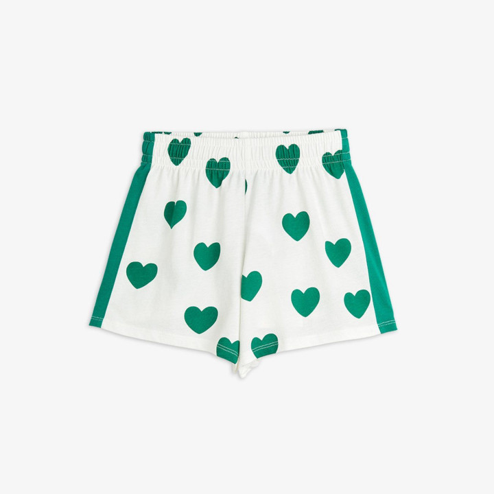 Hearts Shorts Green