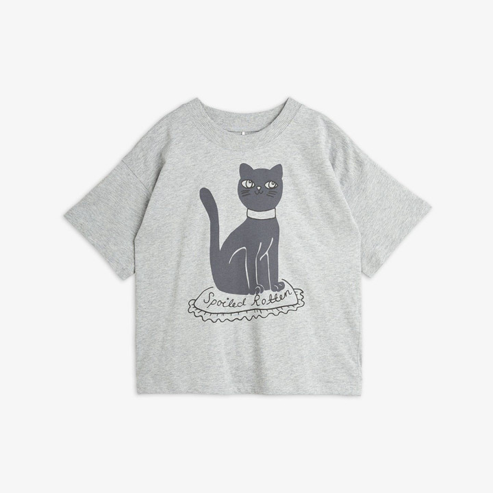 Cats SS Tee Gray Melange 