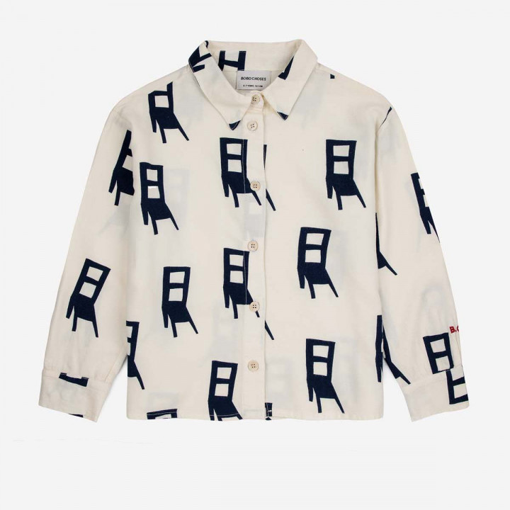 Have A Seat All Over Shirt Offwhite