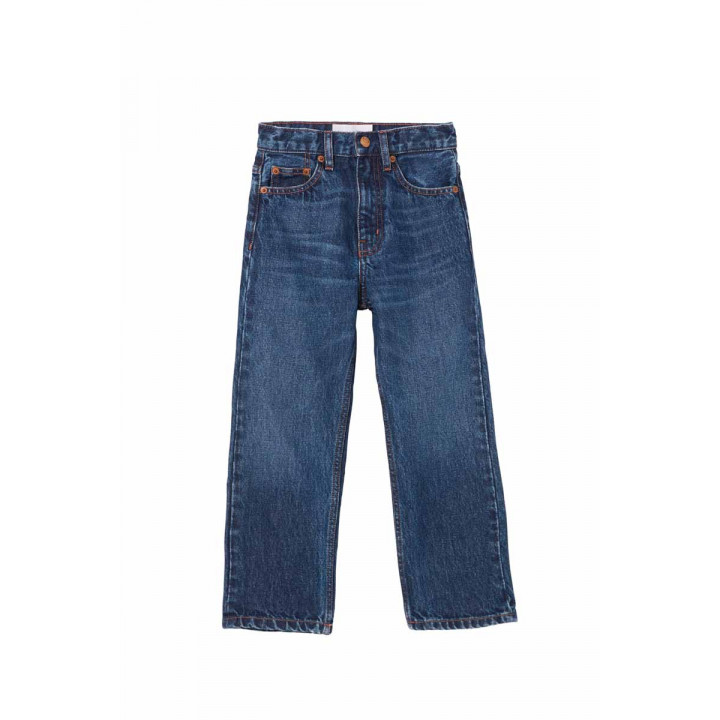 Austin 5 Pocket Loose Fit Jeans Medium Blue