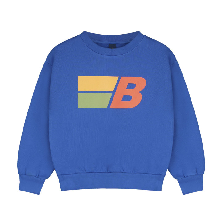 Sweatshirt B Print Fresh Blue