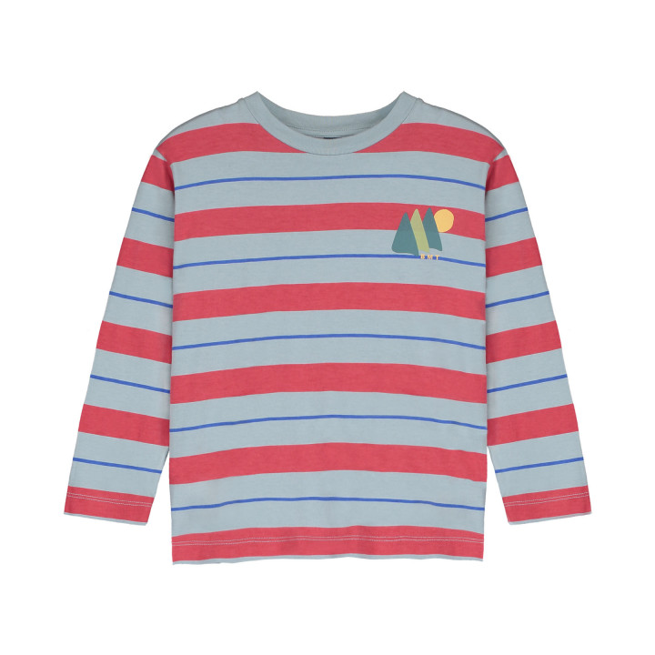 T-Shirt All Over Stripes Iceberg