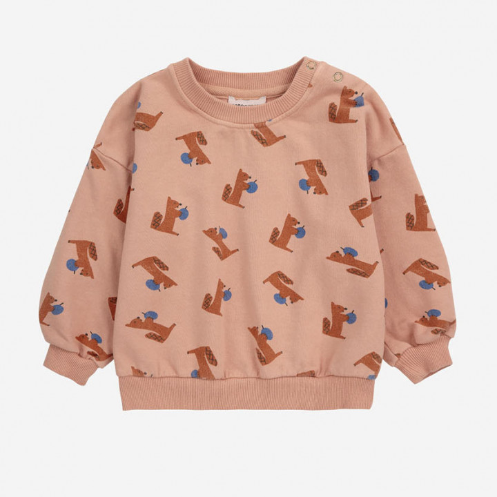 Baby Hungry Squirrel All Over Sweatshirt