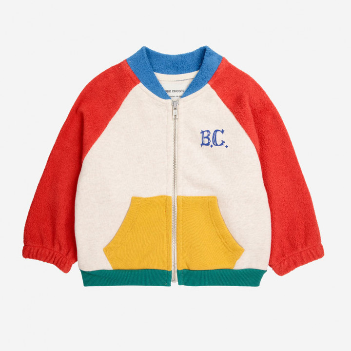 Baby BC Color Block Zipped Sweatshirt