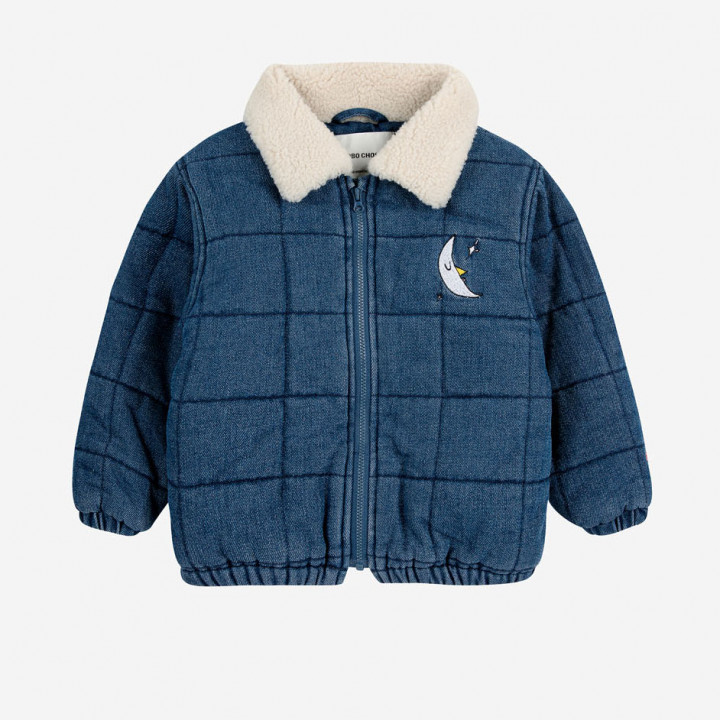 Baby Quilted Denim Jacket