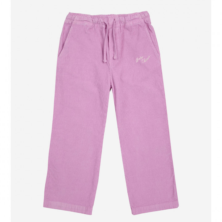 Abracadabra Pink Corduroy Straight Pants