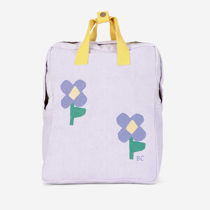 Pansy Flower Schoolbag