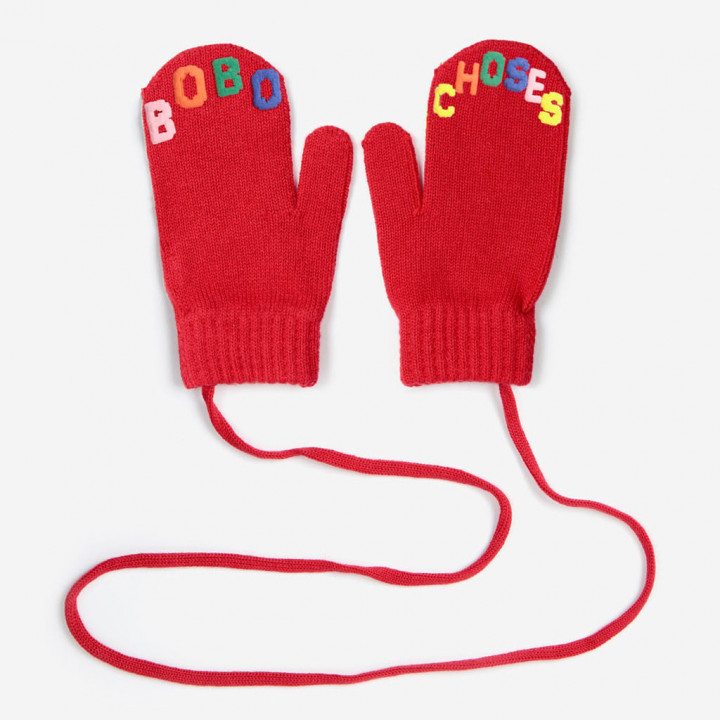 Baby Bobo Choses Knitted Mittens