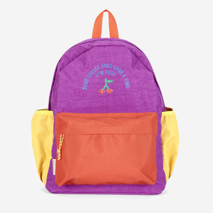 Bobo Cherry Color Block Backpack