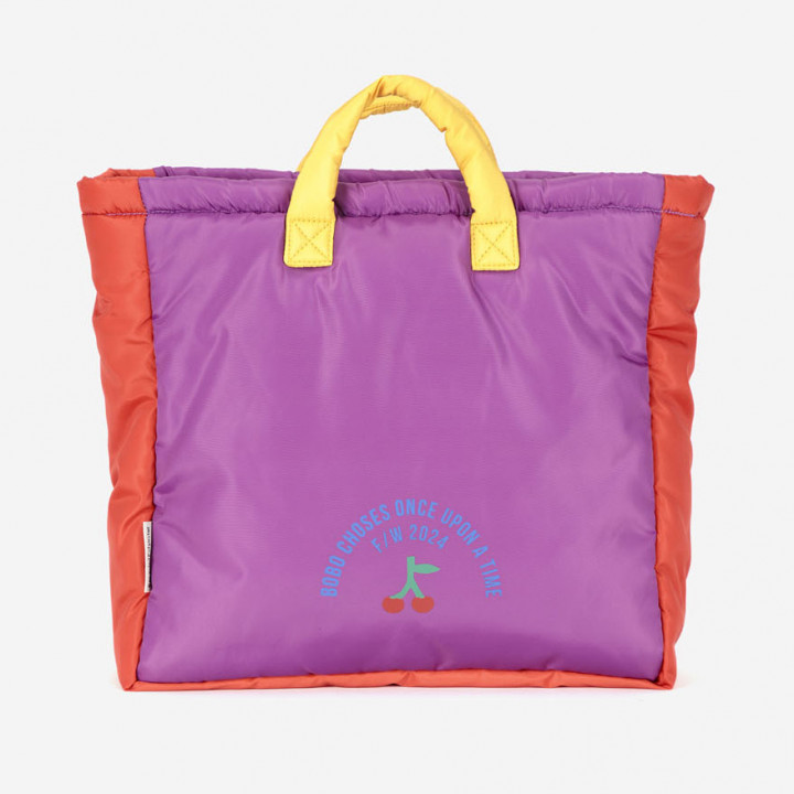 BC Cherry Color Block Bag