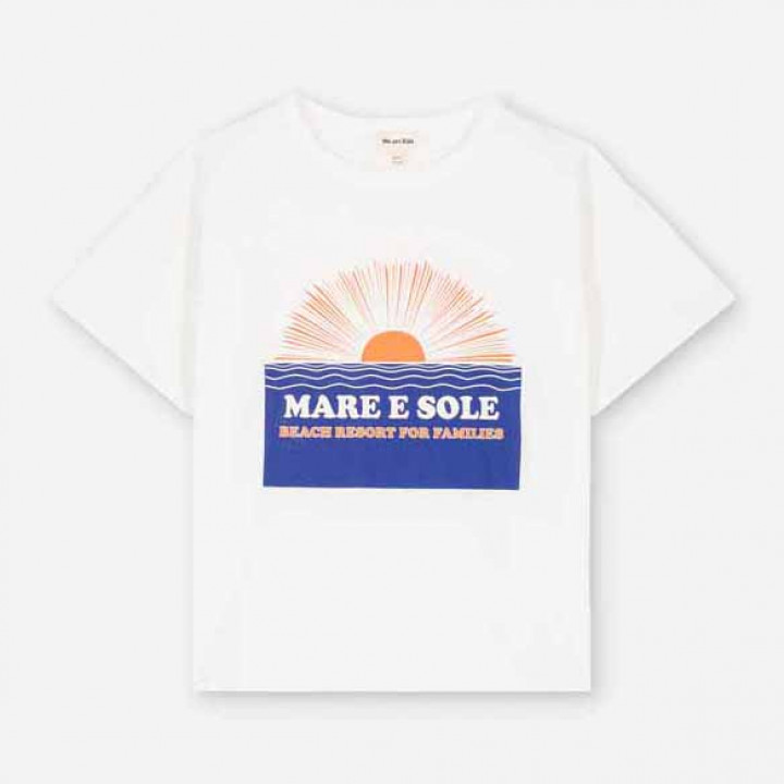 Tee Dylan Jersey Just White Mare e Sole