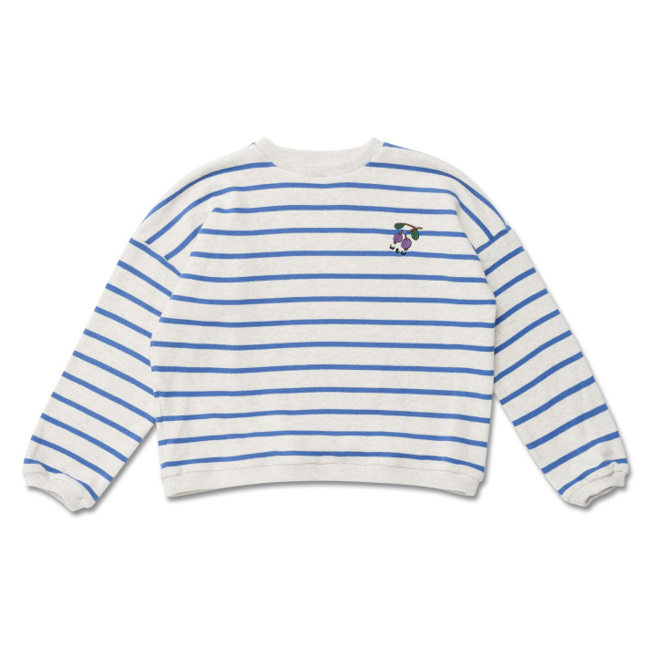 Striped Cherry Sweatshirt