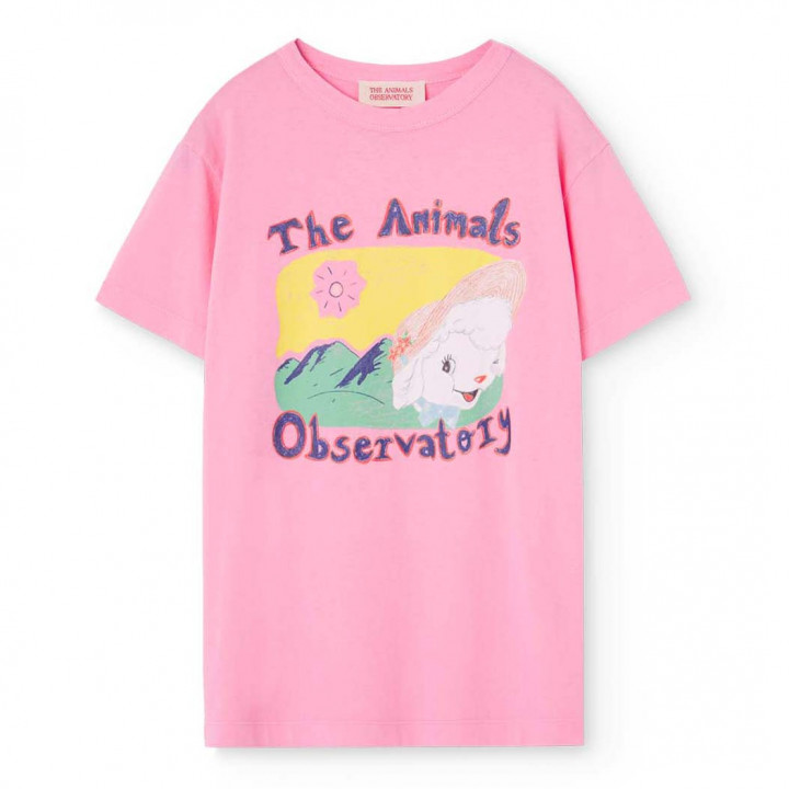 Big Rooster T-Shirt Pink