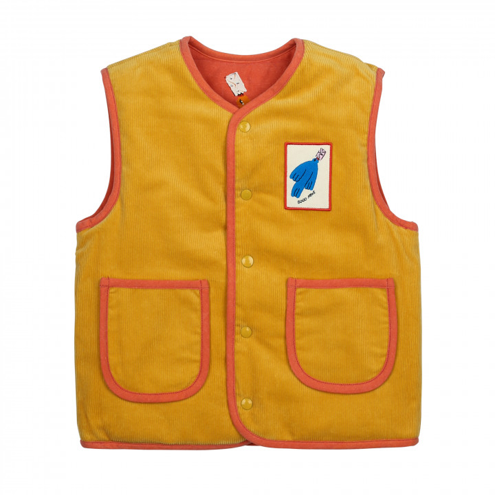 Bird Reversible Vest Yellow