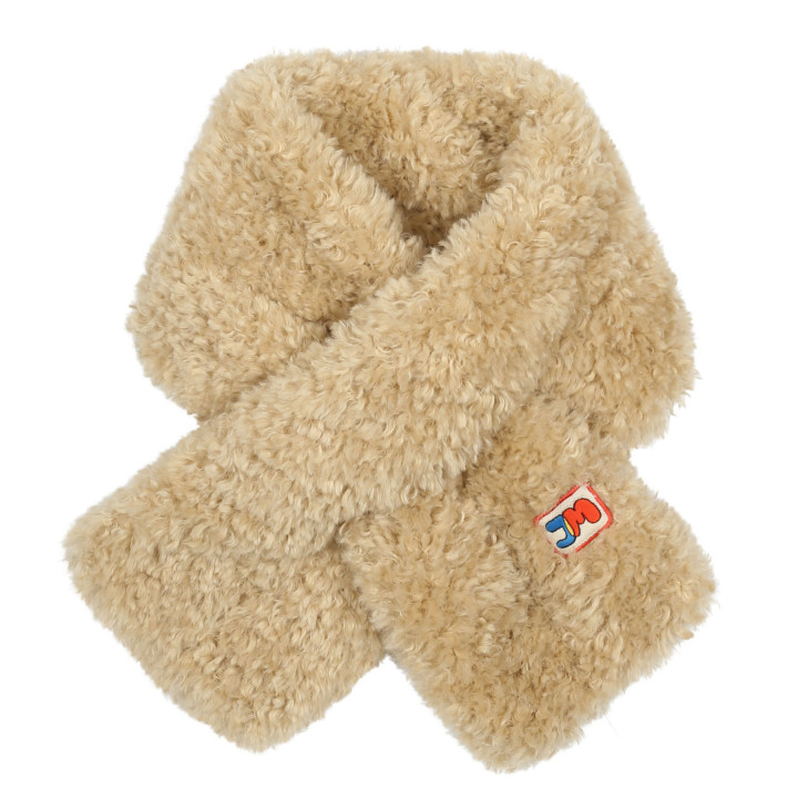 JM Patch Scarf beige