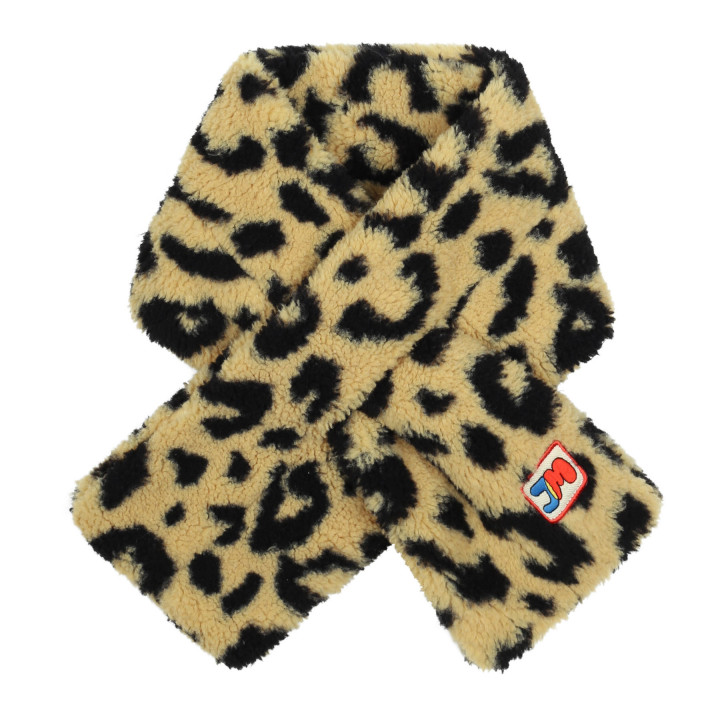 JM Patch Scarf Leopard