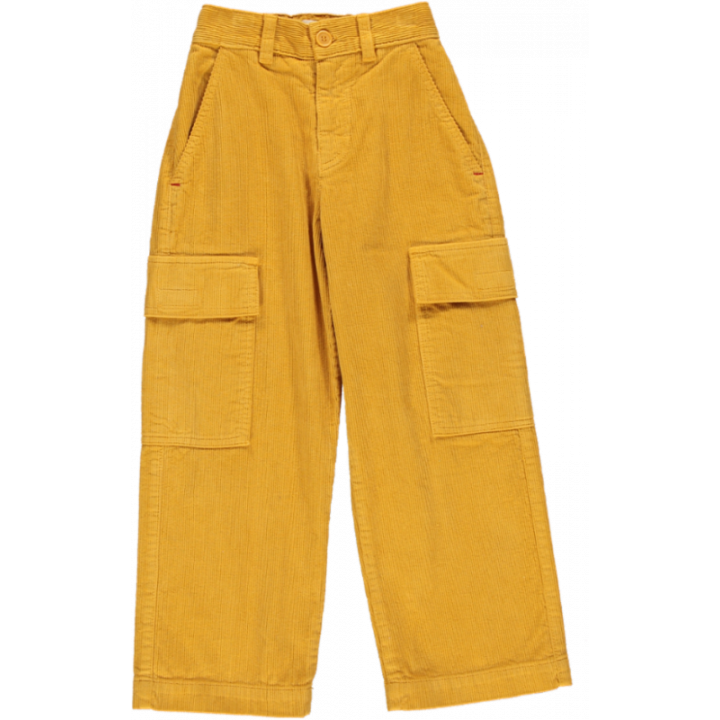 Lou Woven Trousers Yellow