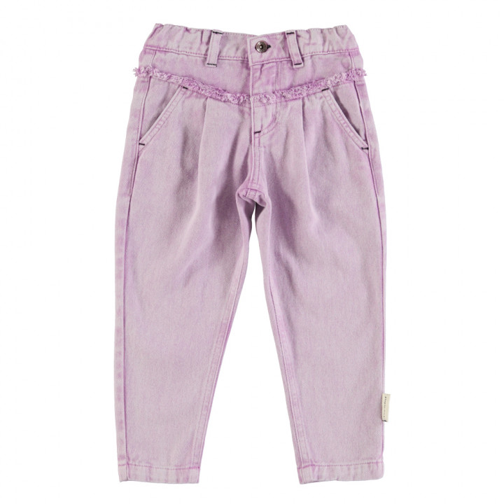 Mom Fit Trousers Lilac