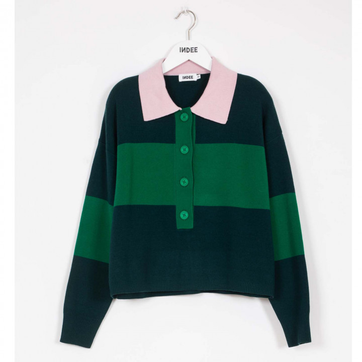 Roulette Pullover Forest Green