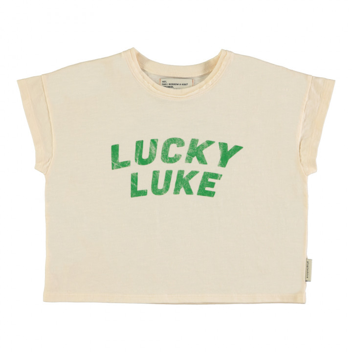 T-Shirt Ecru Lucky Luke Print