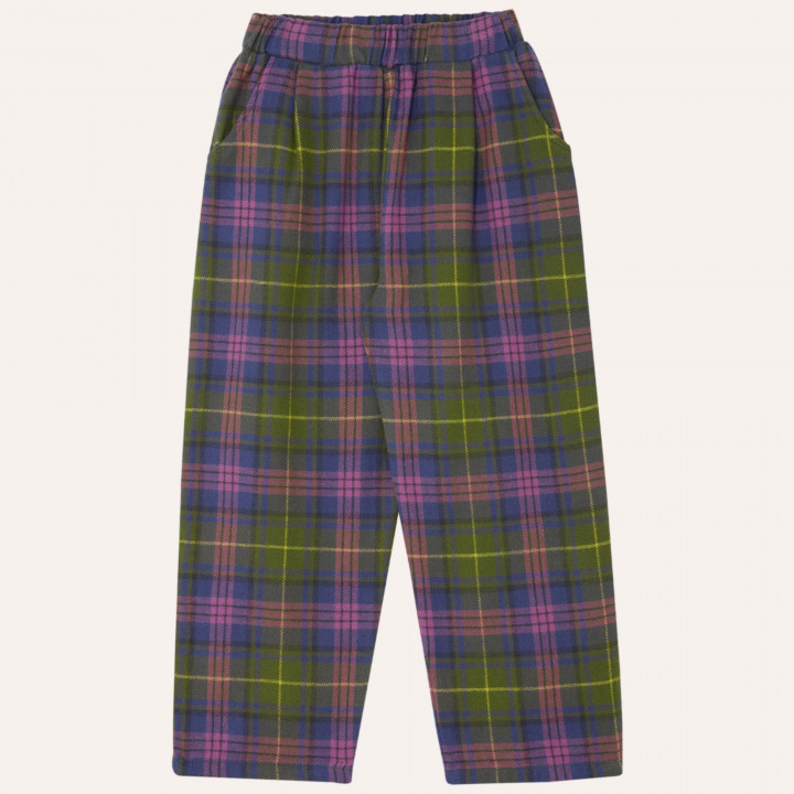 Checked Kids Trousers
