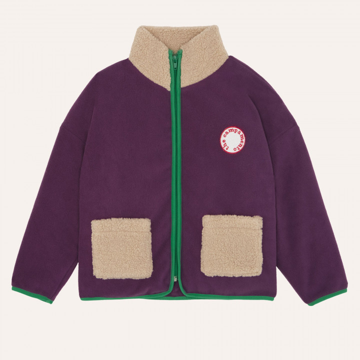 Purple Polar Kids Jacket