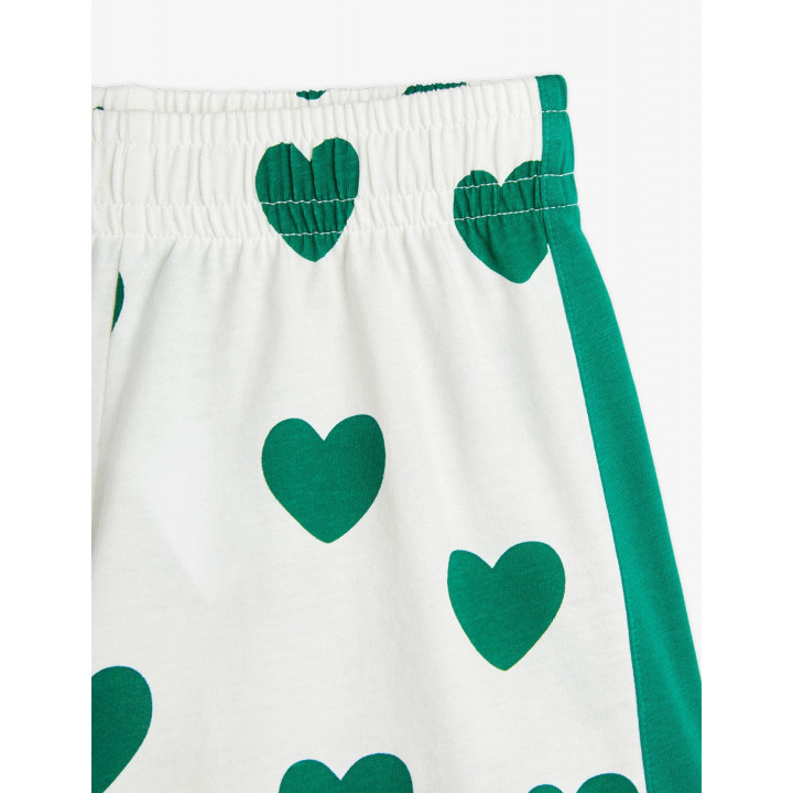 Hearts Shorts Green