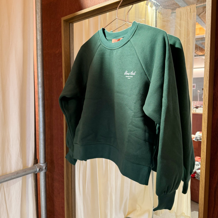 William Crewneck Bottle Green