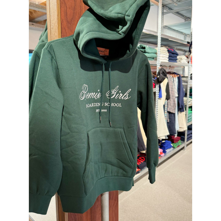 William Hoodie Bottle Green