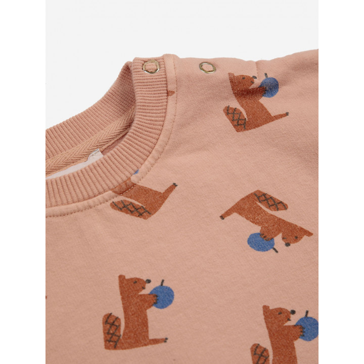 Baby Hungry Squirrel All Over Sweatshirt