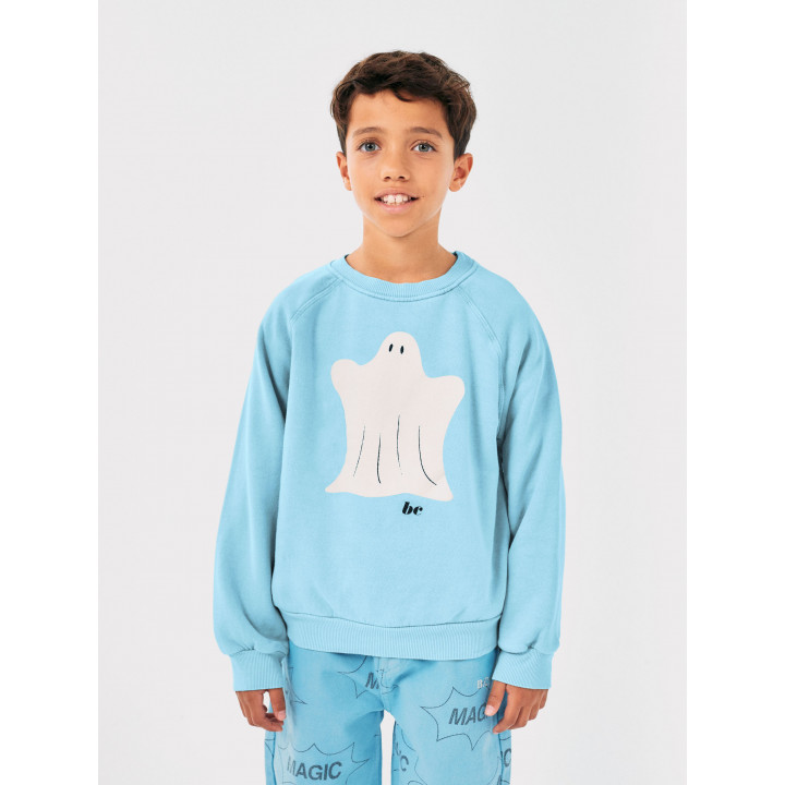 Funny Ghost Ranglan Sleeve Sweatshirt