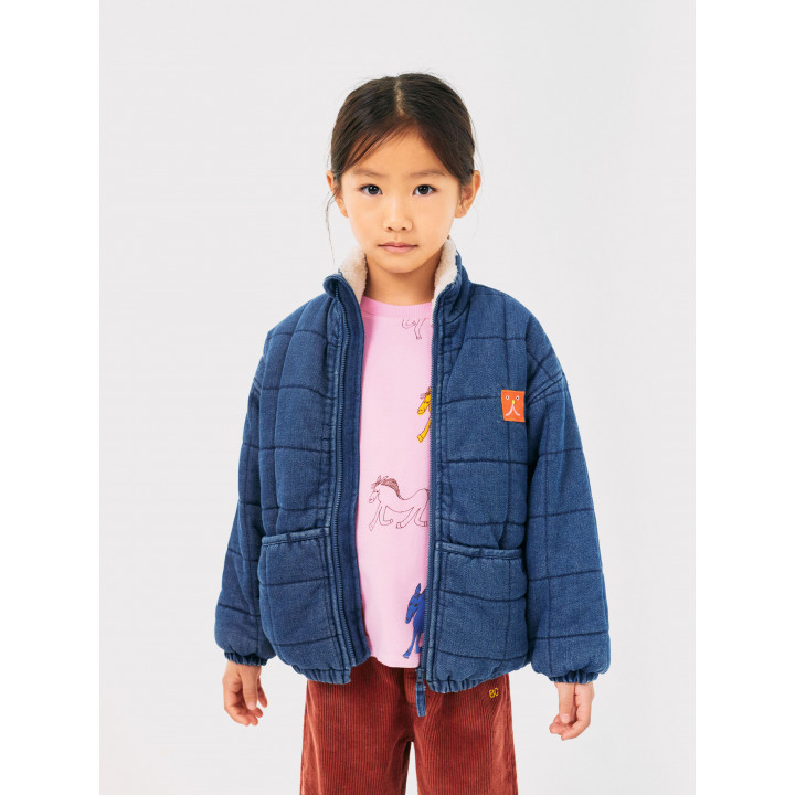 BC Vintage Denim Quilted Jacket