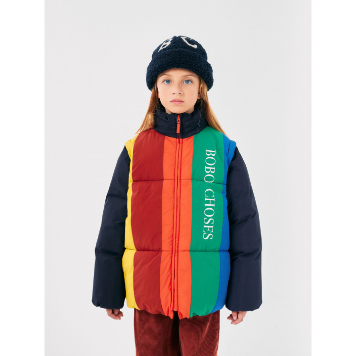 Bobo Choses Color Block Padded Anorak