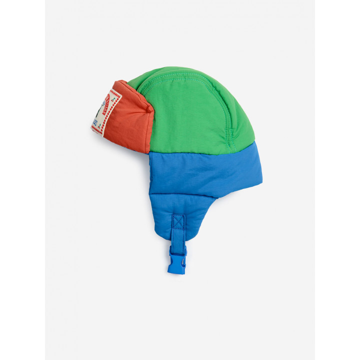 Baby Color Block Padded Chapka