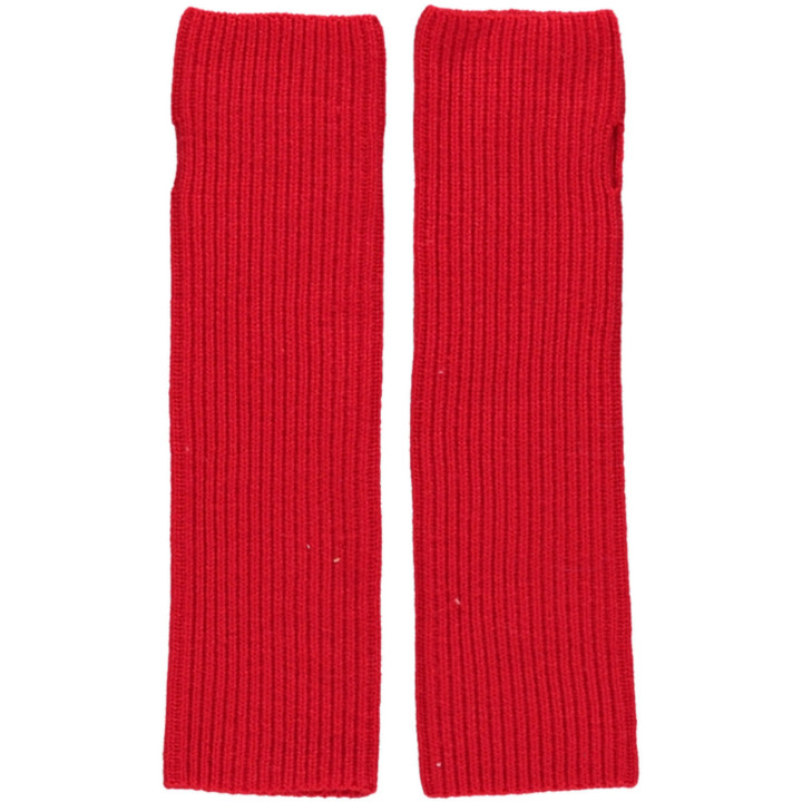 Cate Knitted Sleeves Red