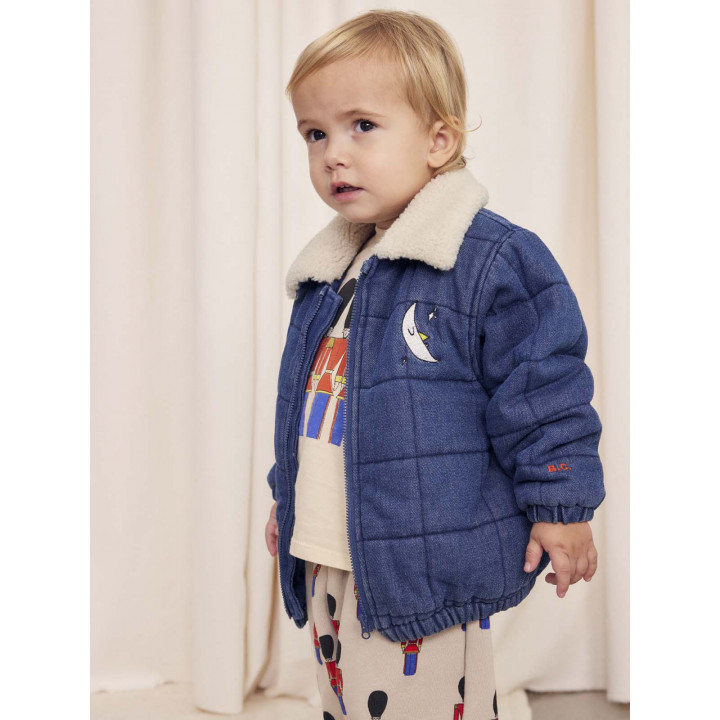 Baby Quilted Denim Jacket