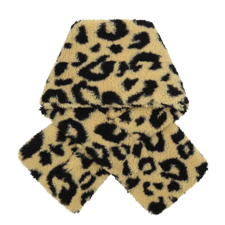 JM Patch Scarf Leopard