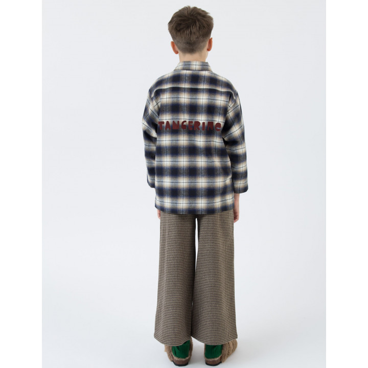 Box Fantôme Check Overshirt