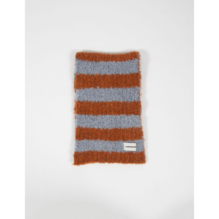 Orange And Celeste Scarf 