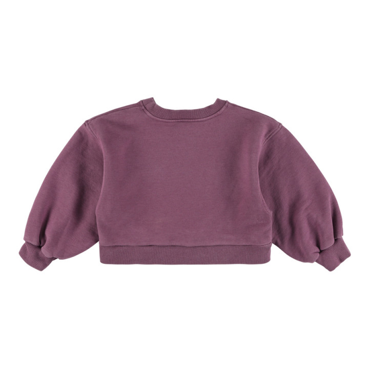 Velan Cropped Sweat Maya Tulipwood